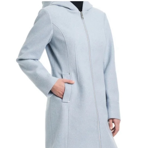 Vince Camuto Coat M blue NWT - Picture 3 of 5